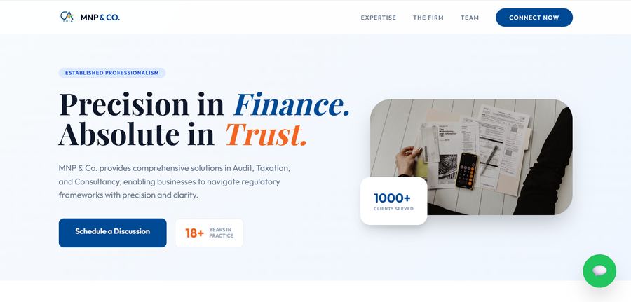 MNP & Co. website homepage