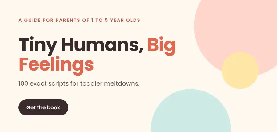 Tiny Humans, Big Feelings website homepage